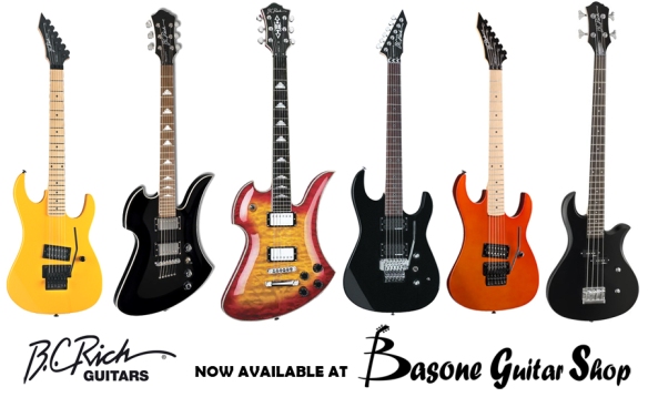 B.C. RICH Guitars and Basses at Basone