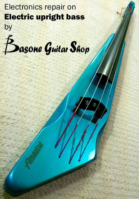 Electric upright bass